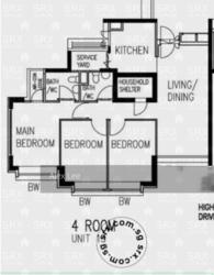Blk 2B Geylang Serai (Geylang), HDB 4 Rooms #142114932